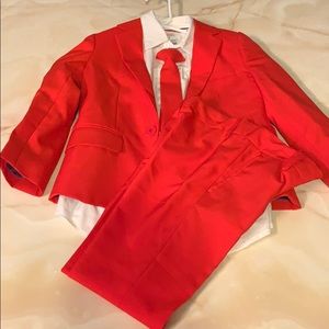 Boys Suit inc. tie shirt pants jacket